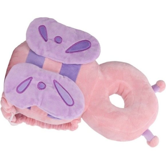 Baby Head Protection Backpack Plush Helps When Falling Soft Cushion Padding New - Picture 6 of 12